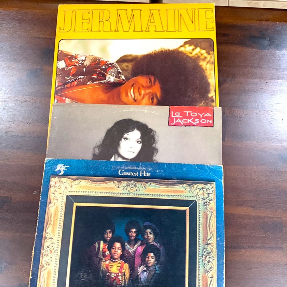 LP Vinyl Set of 3 Jackson 5 Family…